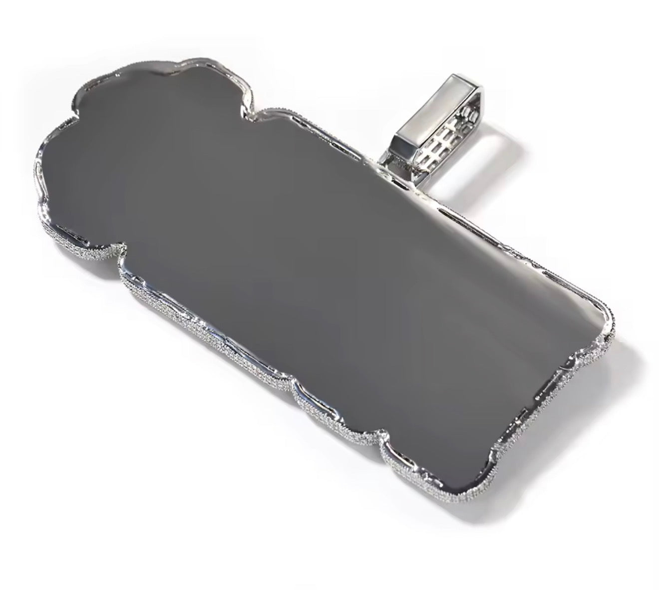 Custom Baguette Letter Pendant V2