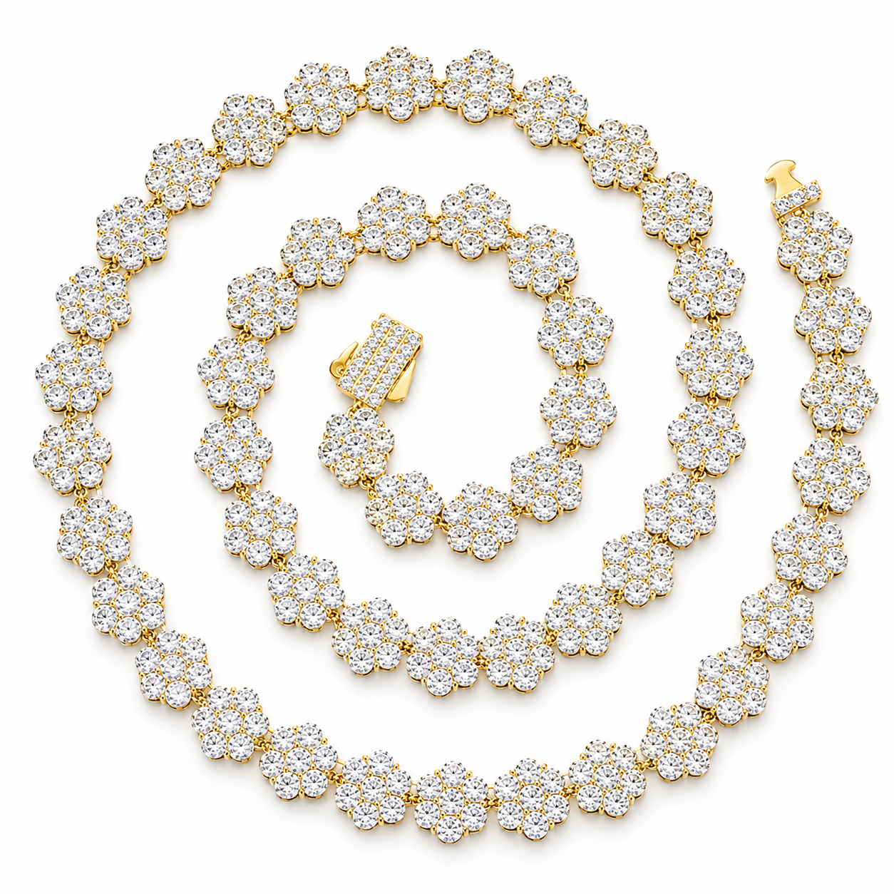 Moissanite - Bouquet Chain