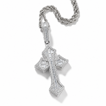 Baguette Cross - Pendant