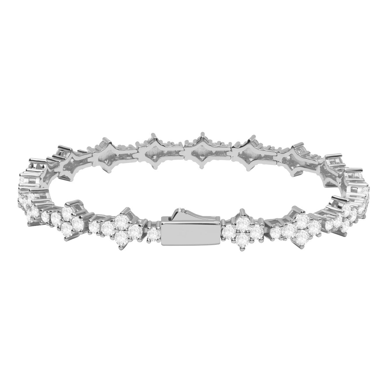 Iced Out Honeycomb Bracelet