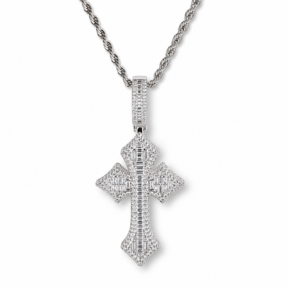 Baguette Cross - Pendant