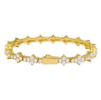 Iced Out Honeycomb Bracelet