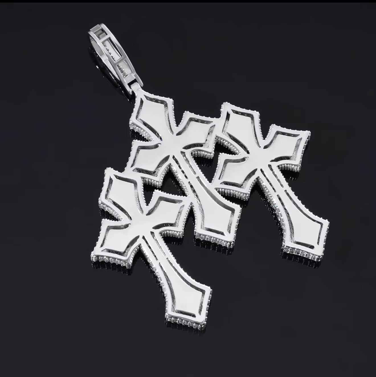 Triple-Cross Pendant