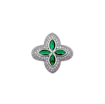 Green-Clover Ring