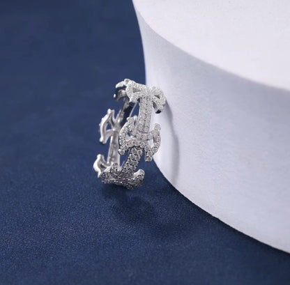 Moissanite - Byzanite Ring