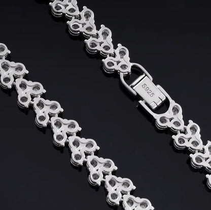 Moissanite - Heart Bracelet