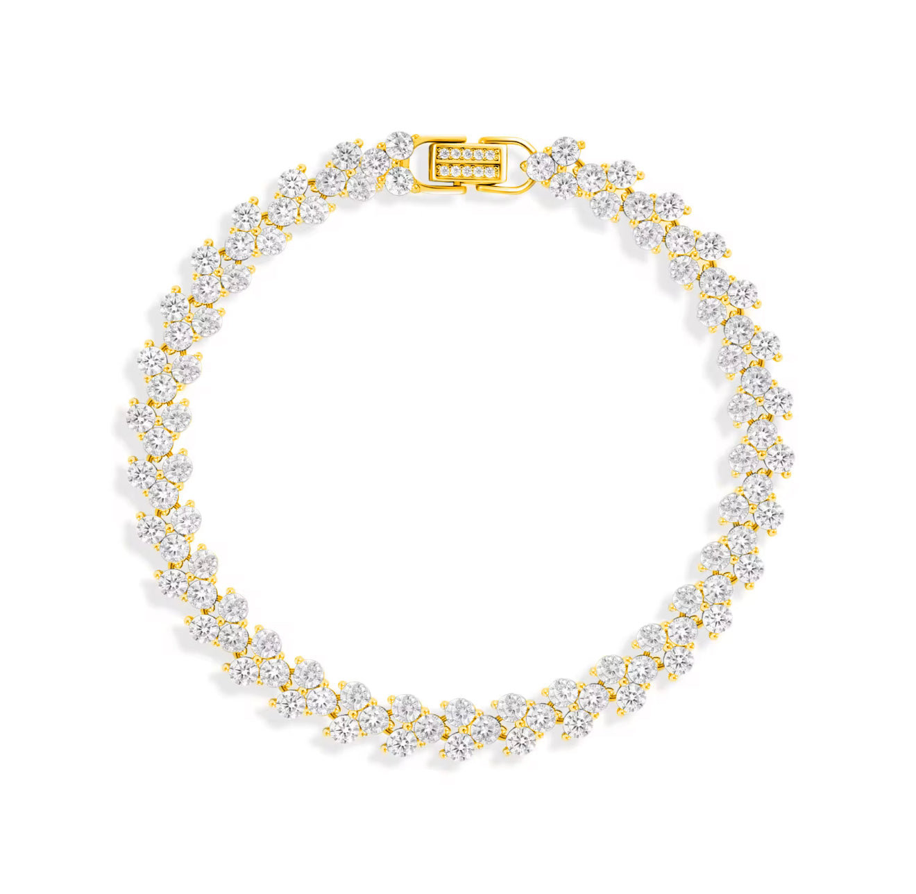 Moissanite - Heart Bracelet