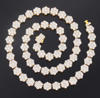 Moissanite - Bouquet Chain