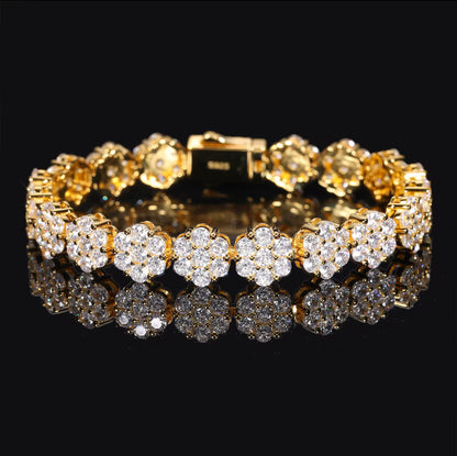 Moissanite - Bouquet Bracelet
