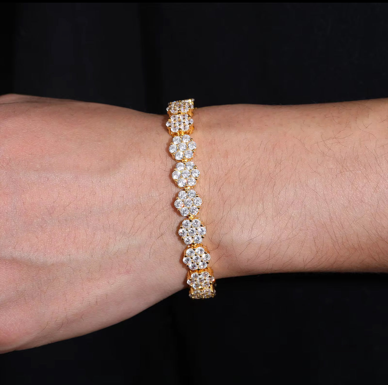 Moissanite - Bouquet Bracelet