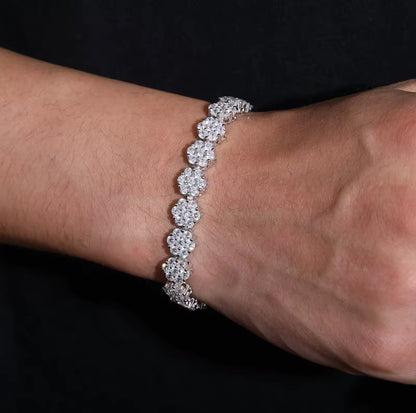 Moissanite - Bouquet Bracelet