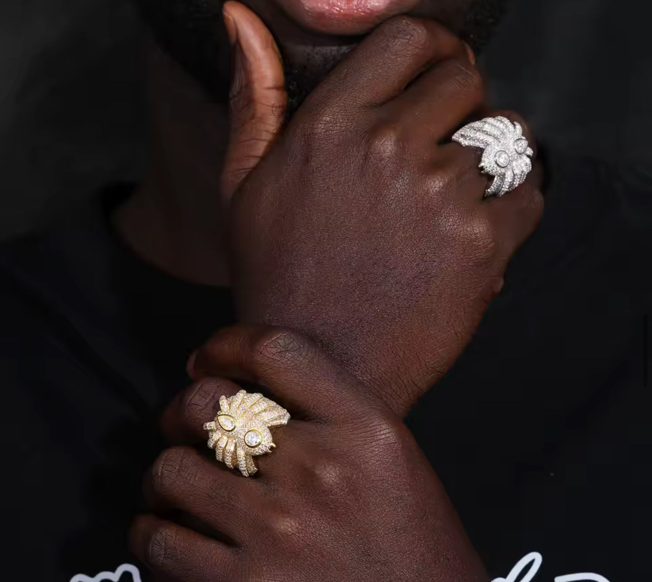 Moissanite - Spider Ring