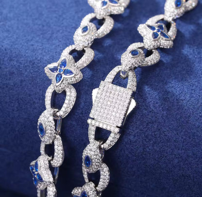 Moissanite - Clover Eye Chain